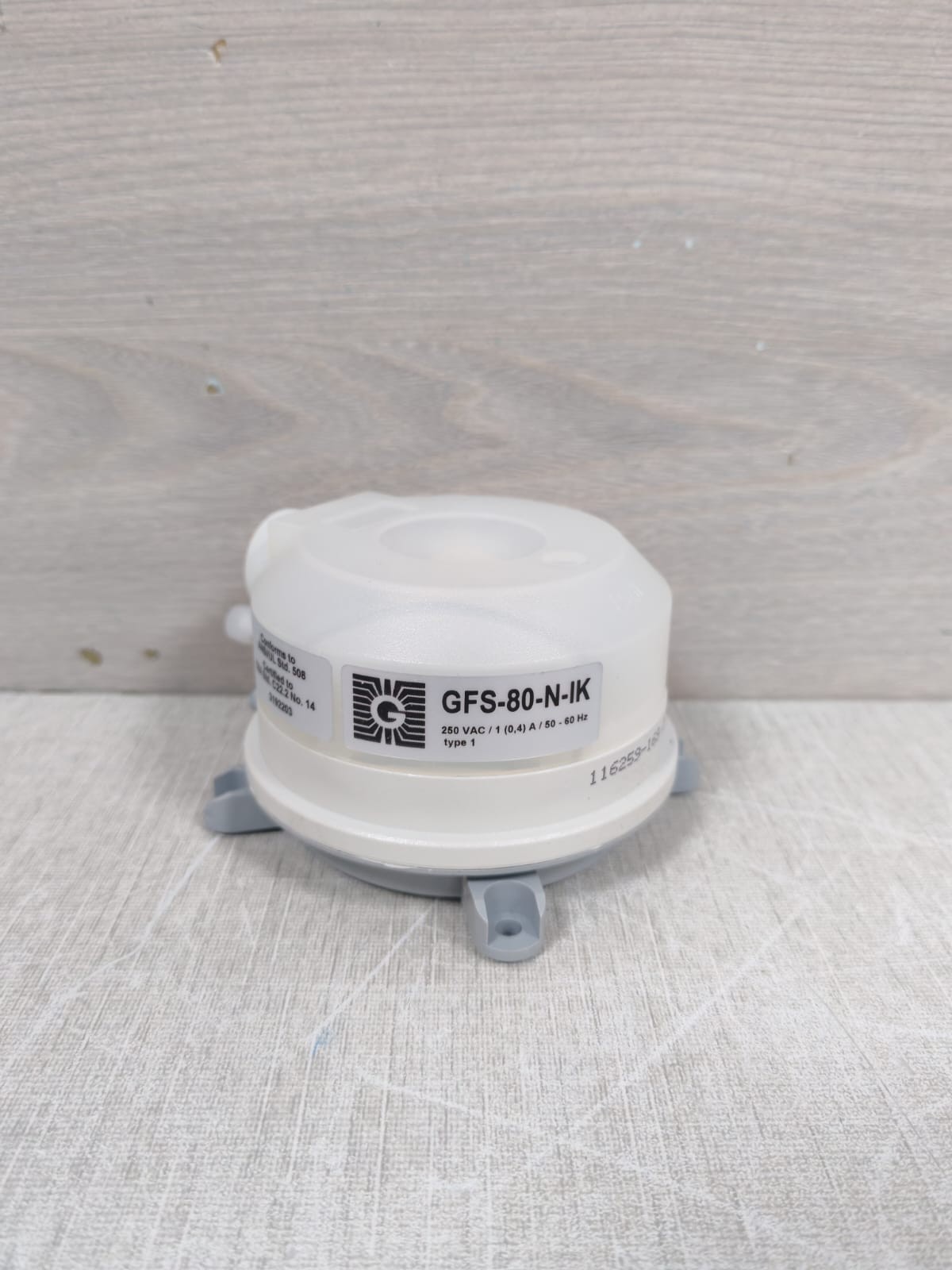 Greystone GFS-80-N-IK GREYSTONE GFS-80-N-IK DIFFERENTIAL PRESSURE SWITCH 2