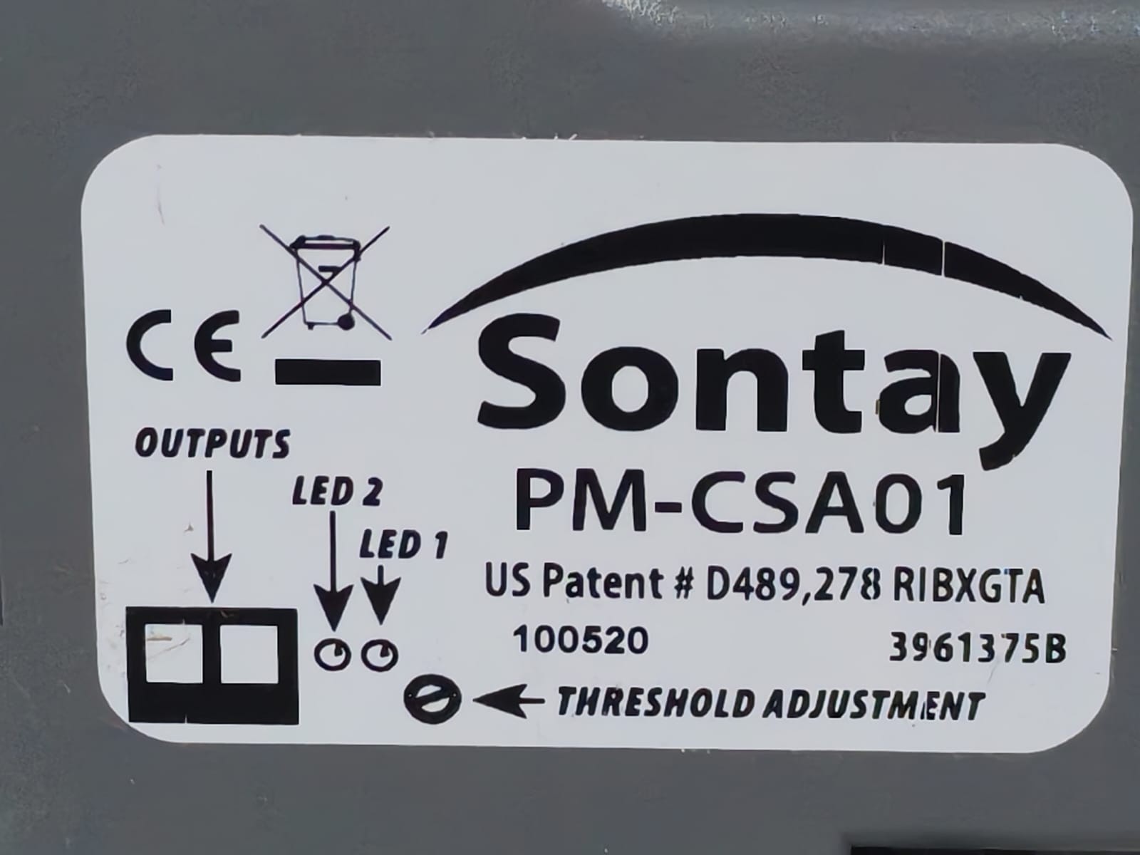 Sontay CSA01 SONTAY PM-CSA01 Current Switch 3