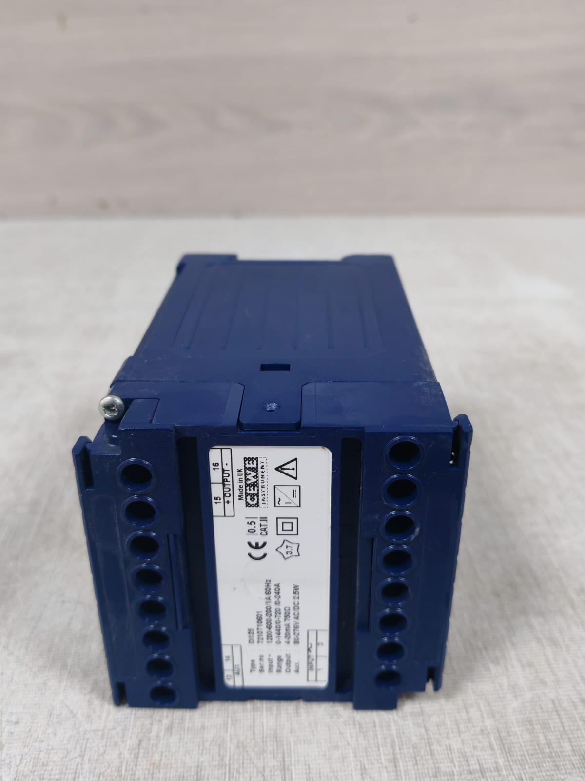 CEWE DI125 CEWE DI125 Transducer Range 0-1440/0 -720 / 0-240A 5