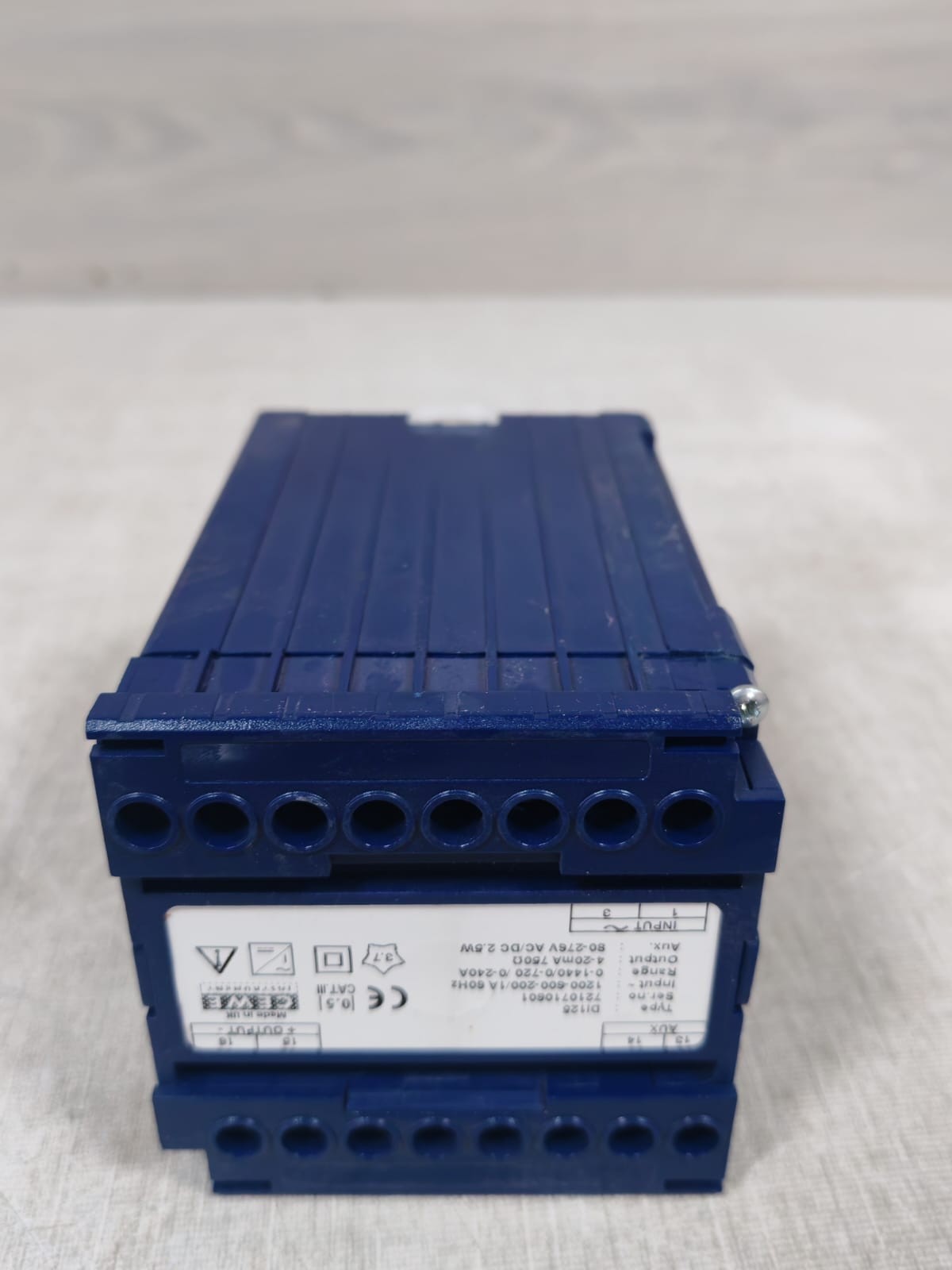 CEWE DI125 CEWE DI125 Transducer Range 0-1440/0 -720 / 0-240A 8