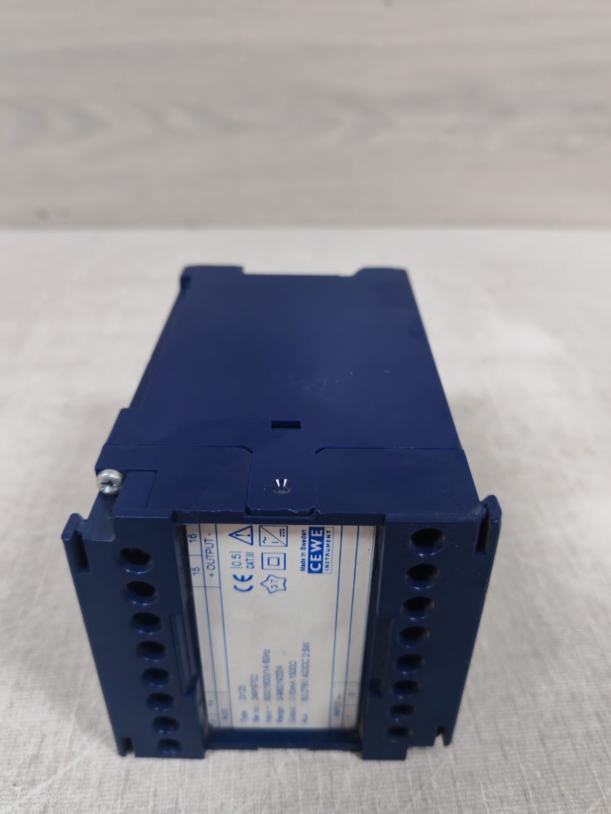 CEWE DI125 CEWE DI125 Transducer Range 0-960 (1920)A 6