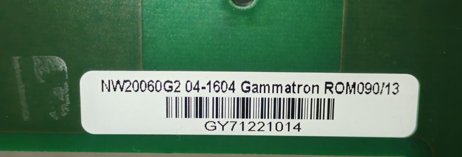 UNKNOWN NW20060G NW20060G NEWAVE SA CH-6572 QUARTINO CIRCUIT BOARD FROM ABB POWERSCALE 6