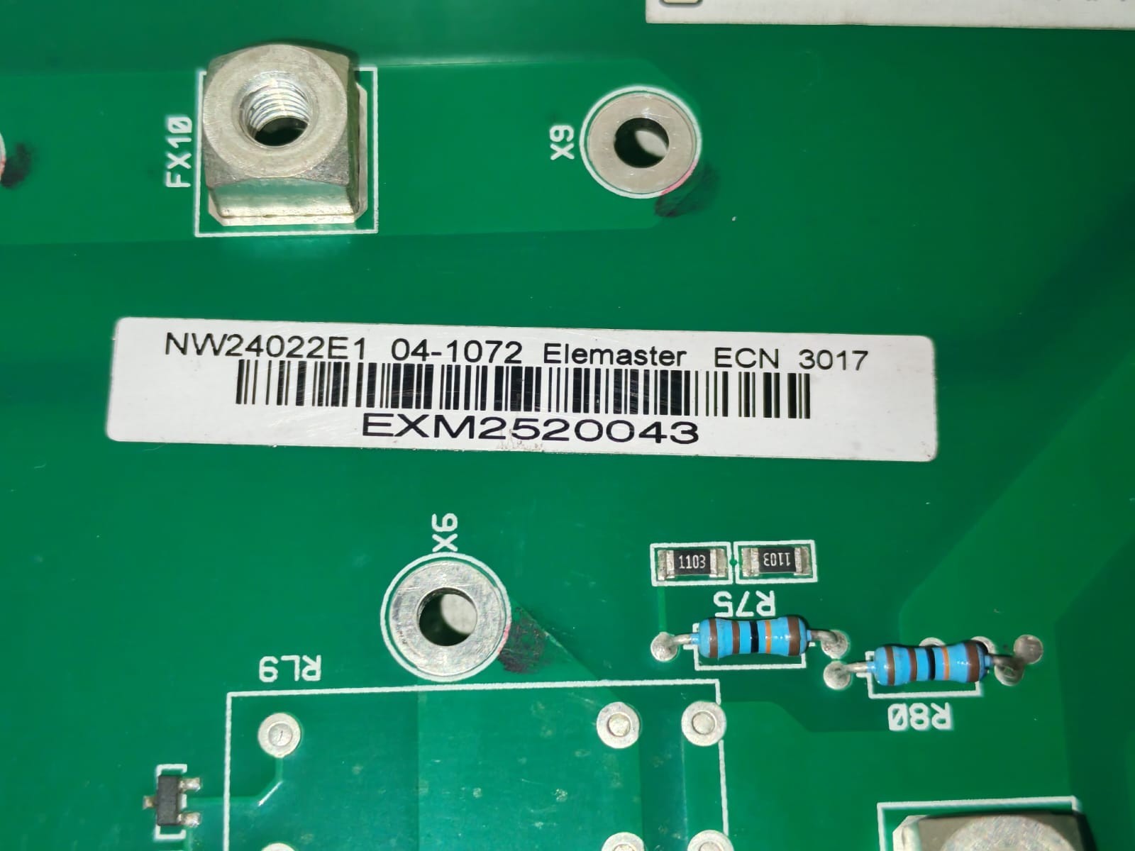 UNKNOWN NW24022E NW24022E NEWAVE SA CH-6572 QUARTINO MOTHER BOARD FROM ABB POWERSCALE 5