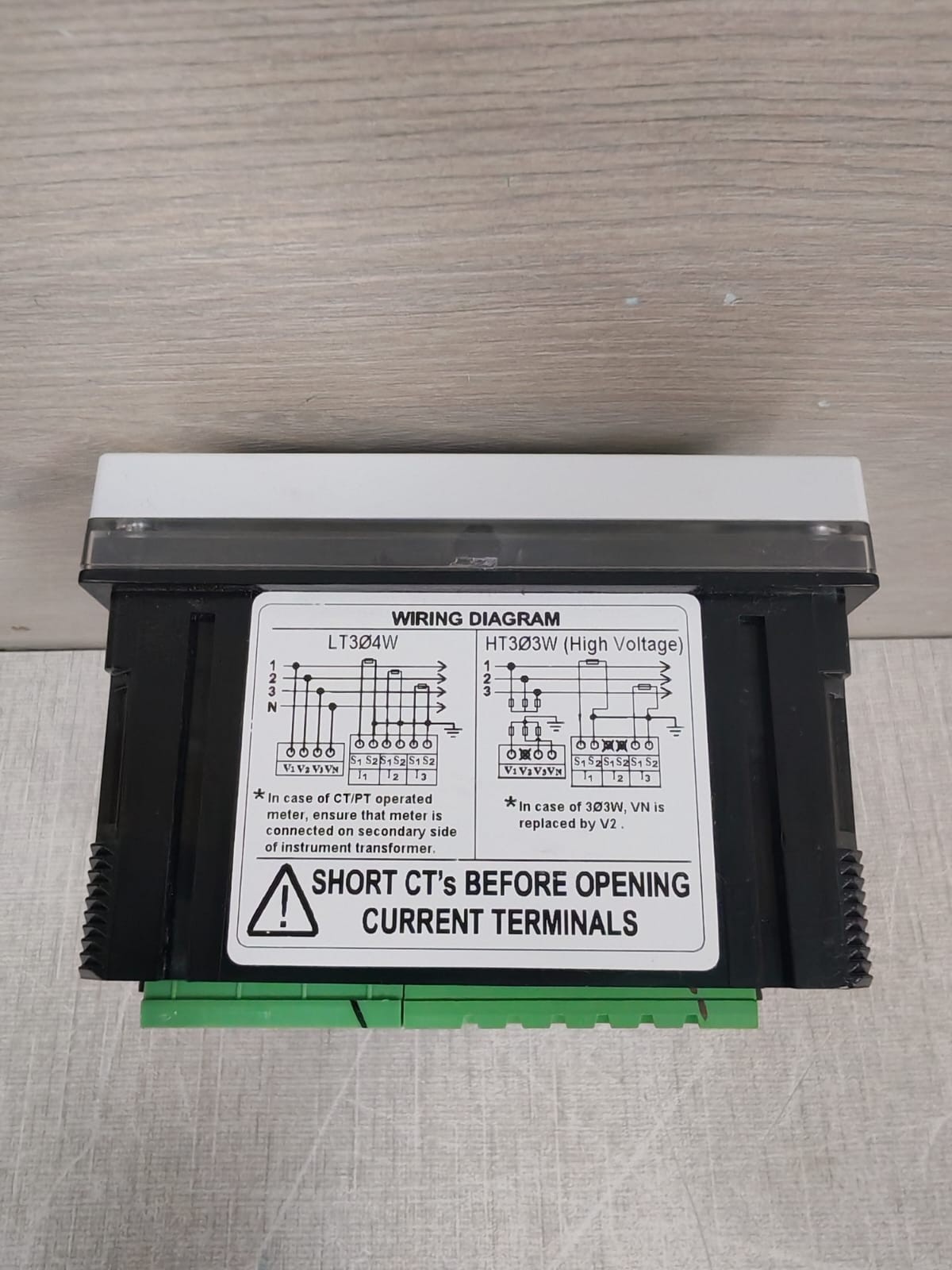 CEWE 440-445 CEWE ELITE 440-445 MULTI-FUNCTION ELECTRIC METER TYPE D3B 8