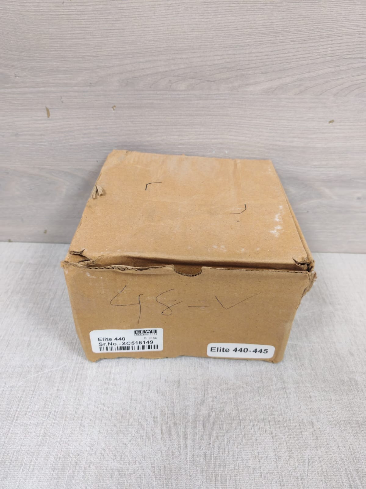 CEWE 440-445 CEWE ELITE 440-445 MULTI-FUNCTION ELECTRIC METER TYPE D3B 10
