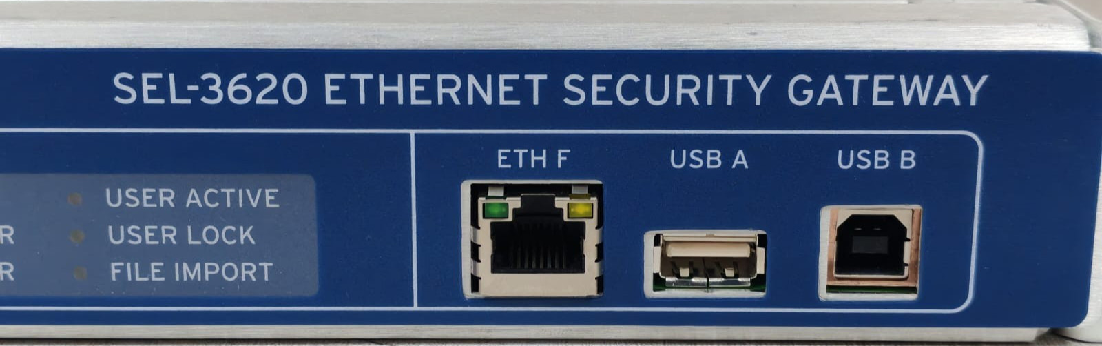 SEL SEL-3620 SEL-3620 3620XHA2XXX1 HW V2.0 ETHERNET SECURITY GATEWAY 120/240AC 3