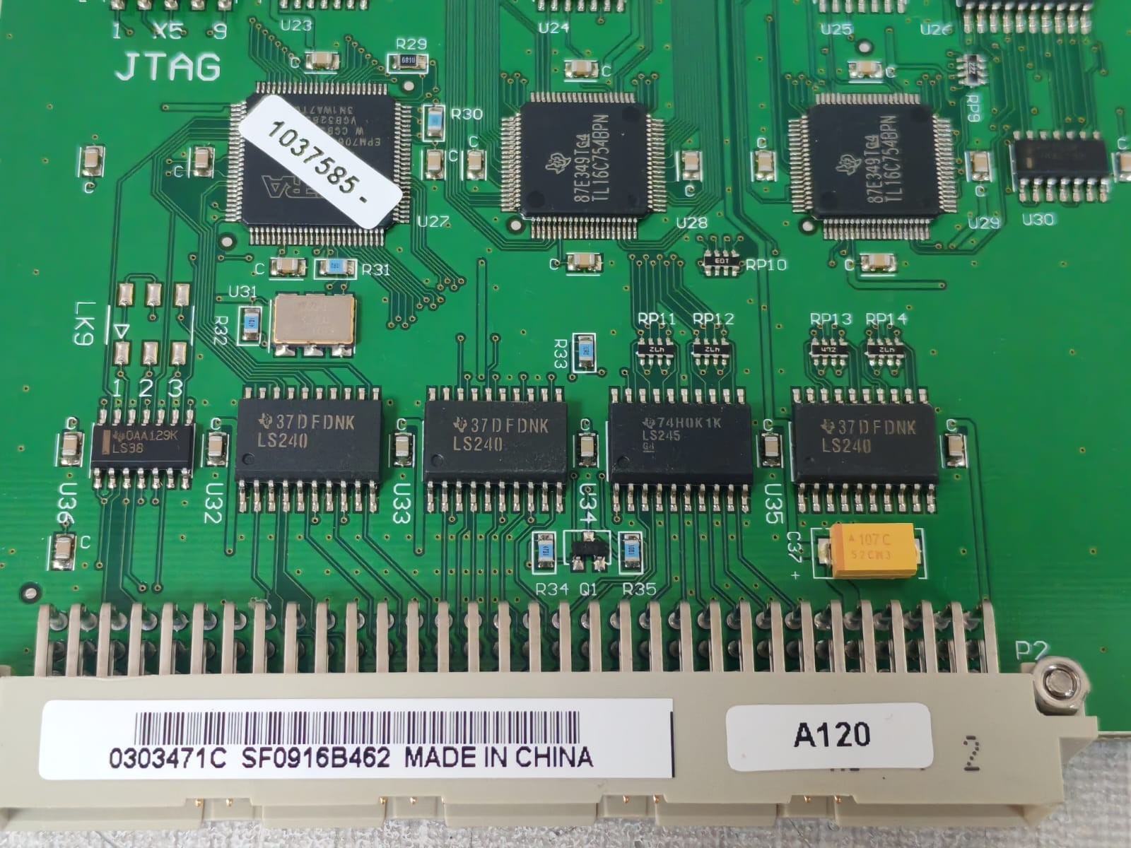 Foxboro RS485/RS232 FOXBORO ASSY 0303471 8-Channel RS485/RS232 Serial Board 7