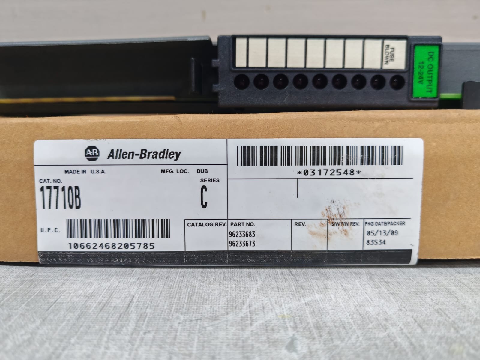 Rockwell Automation 1771-0B ALLEN BRADLEY 1771-0B SERIES C OUTPUT DRIVER MODULE 5