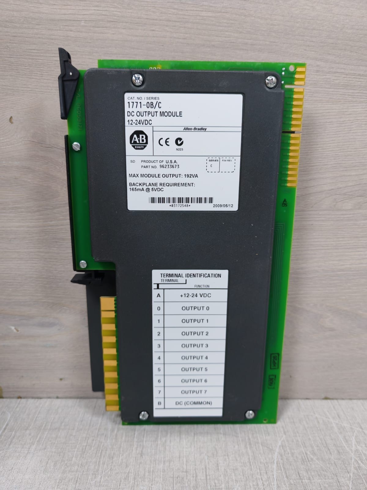 Rockwell Automation 1771-0B ALLEN BRADLEY 1771-0B SERIES C OUTPUT DRIVER MODULE 10