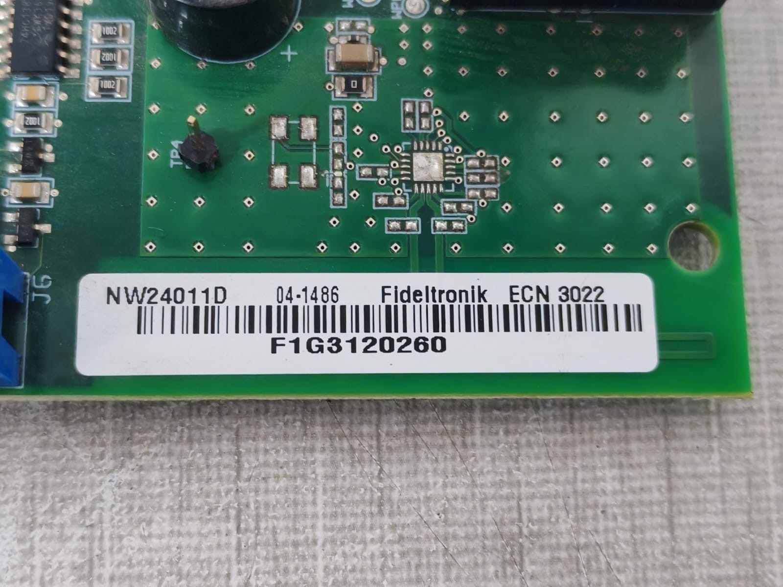 UNKNOWN NW24011D NW24011D NEWAVE SA CH-6572 QUARTINO PRINTED CIRCUIT BOARD FROM ABB POWERSCALE 10