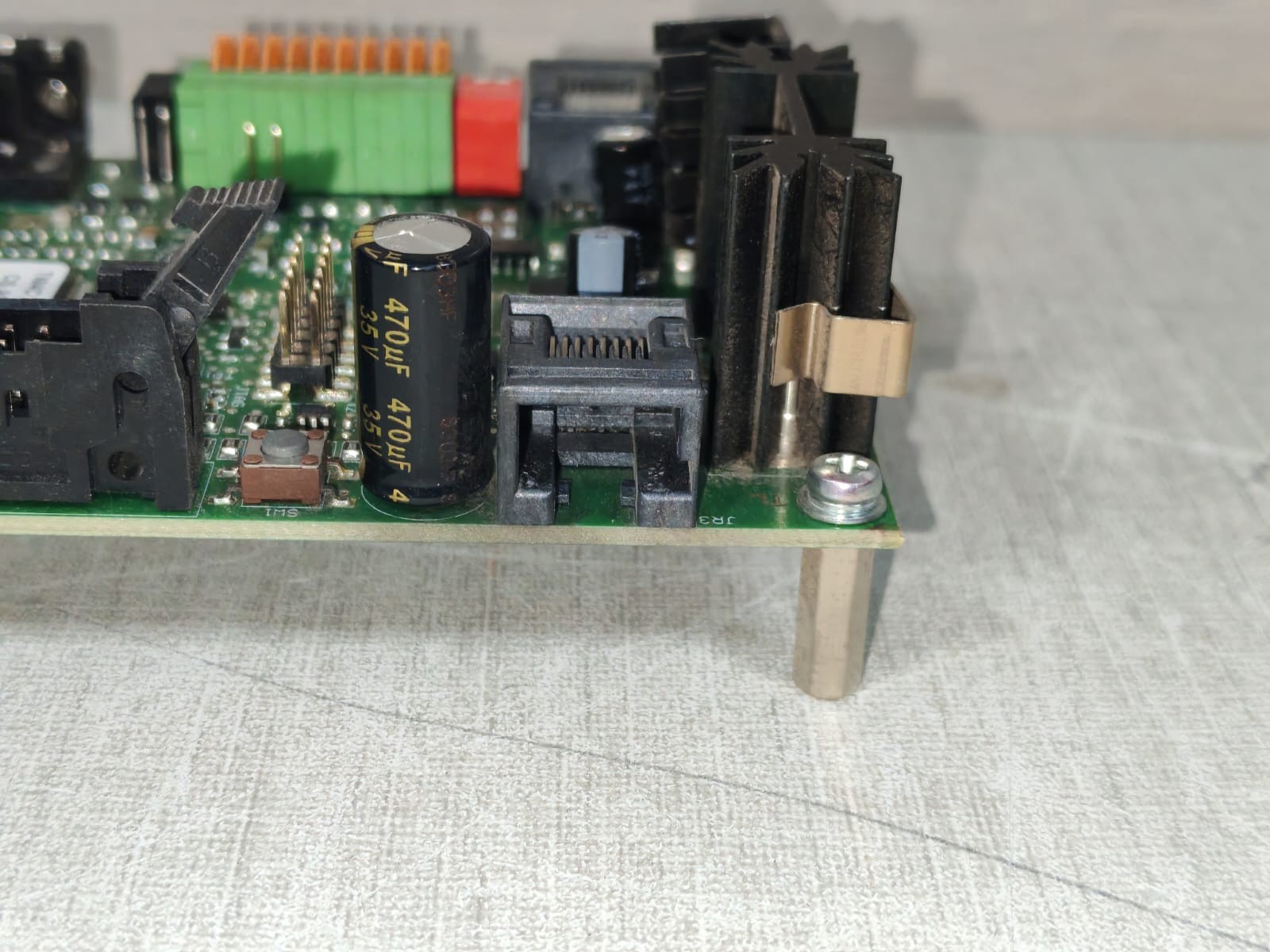 ABB CH-6572 NW24083E NEWAVE SA CH-6572 QUARTINO PRINTED CIRCUIT BOARD FROM ABB POWERSCALE 7