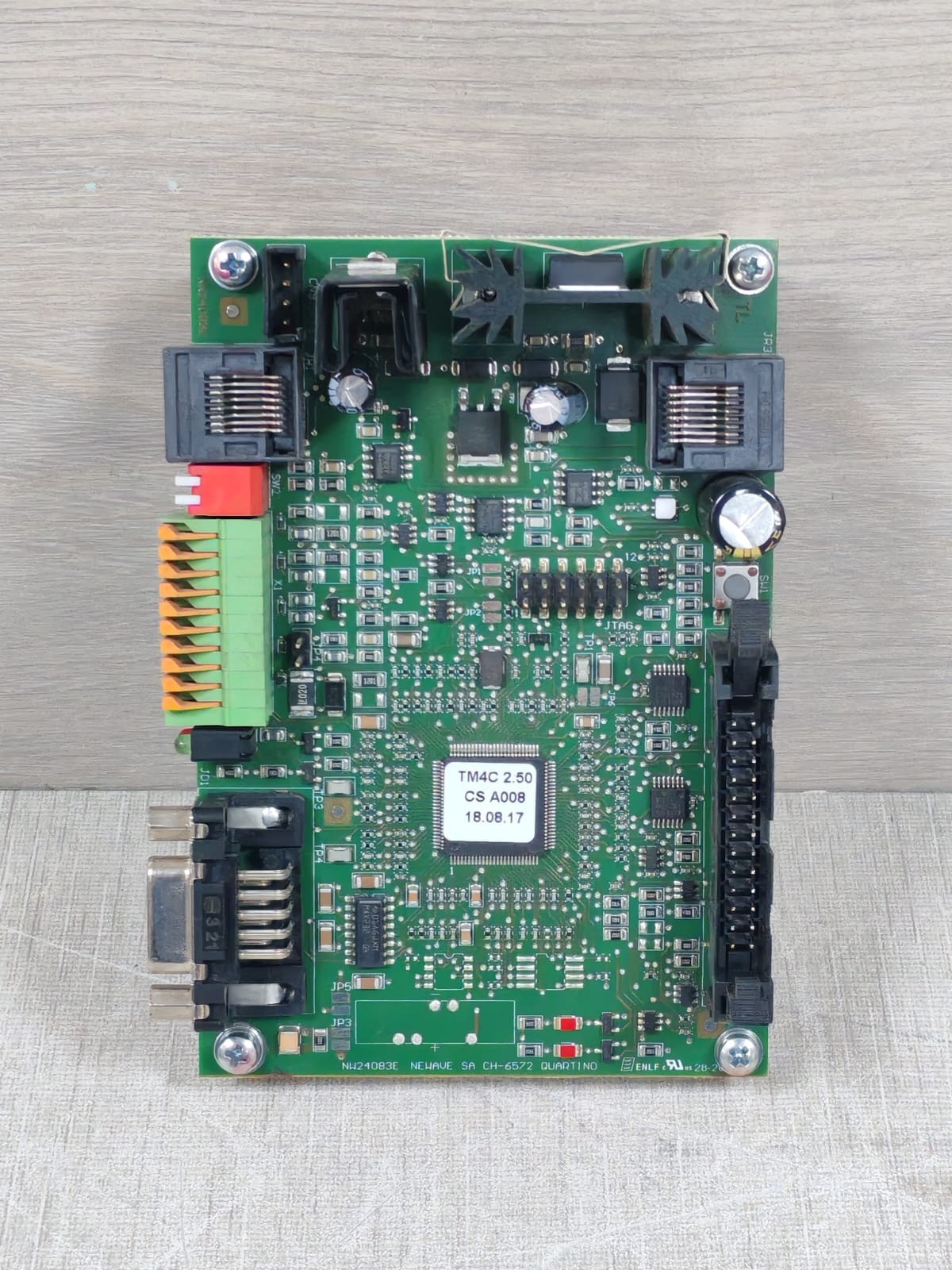 ABB CH-6572 NW24083E NEWAVE SA CH-6572 QUARTINO PRINTED CIRCUIT BOARD FROM ABB POWERSCALE 8