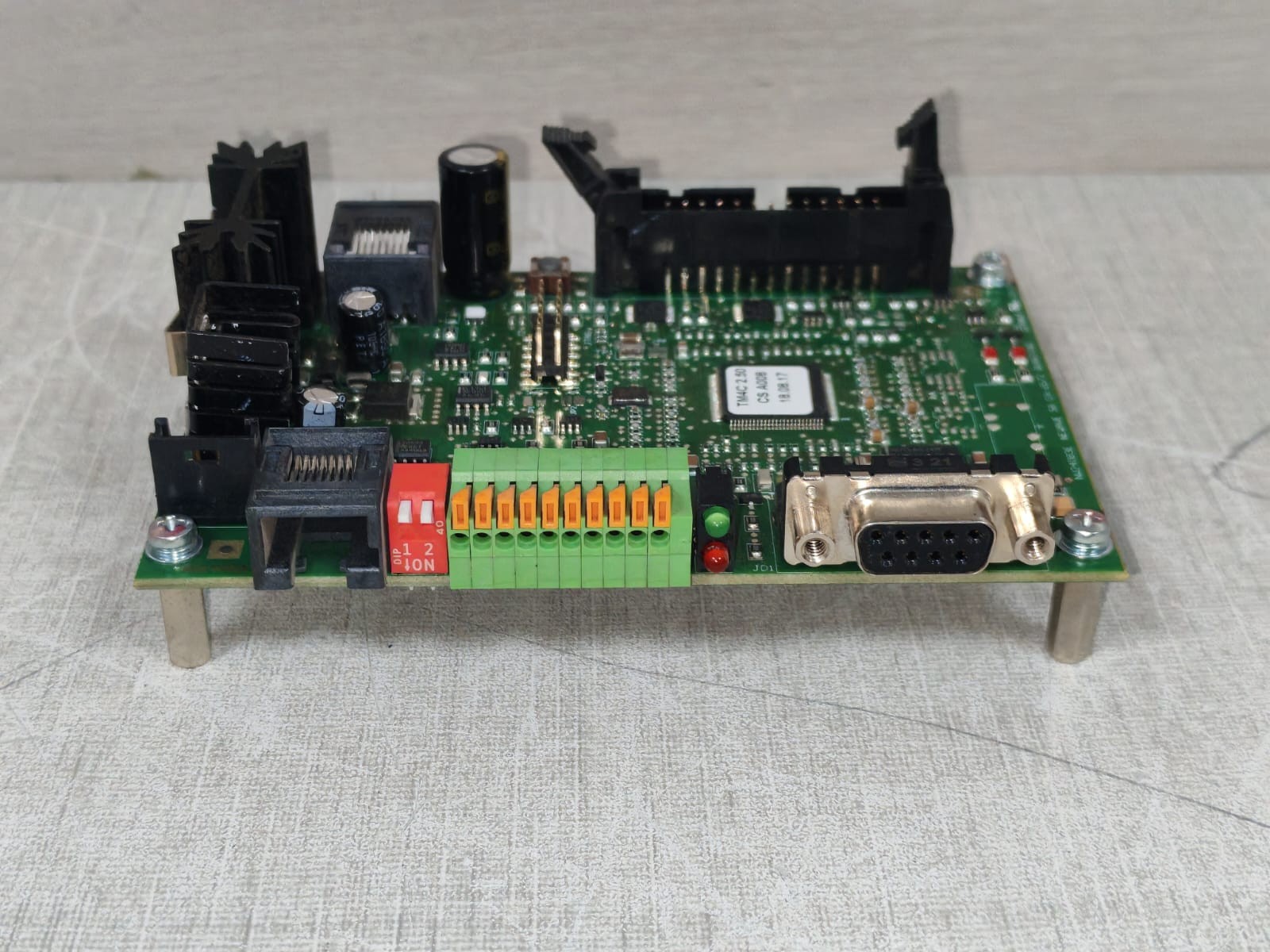 ABB CH-6572 NW24083E NEWAVE SA CH-6572 QUARTINO PRINTED CIRCUIT BOARD FROM ABB POWERSCALE 9