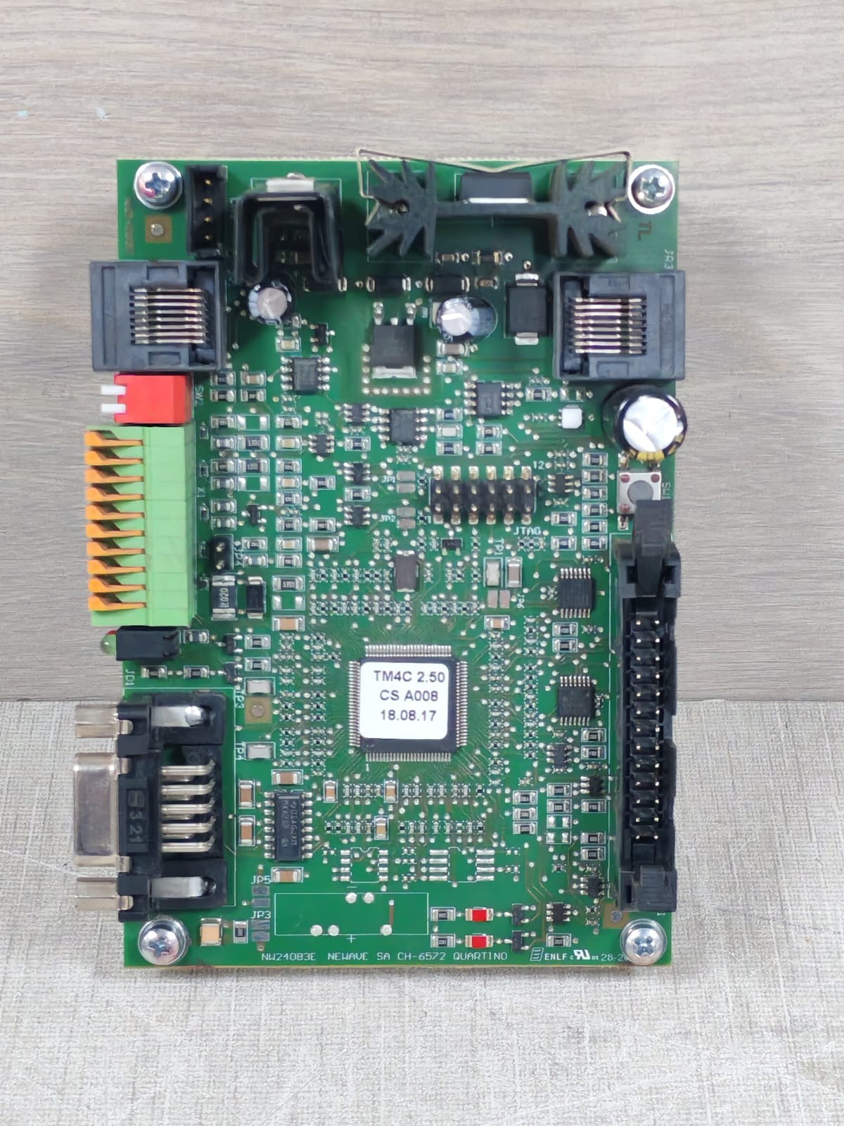 NW24083E NEWAVE SA CH-6572 QUARTINO PRINTED CIRCUIT BOARD FROM ABB POWERSCALE