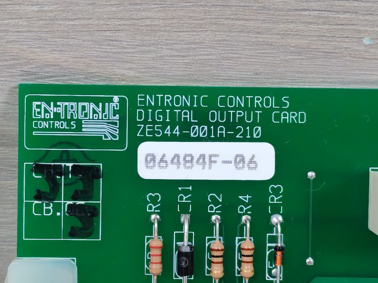 Digital ZE544-001A-210 ENTRONIC CONTROLS ZE544-001A-210 Digital Output Card 2