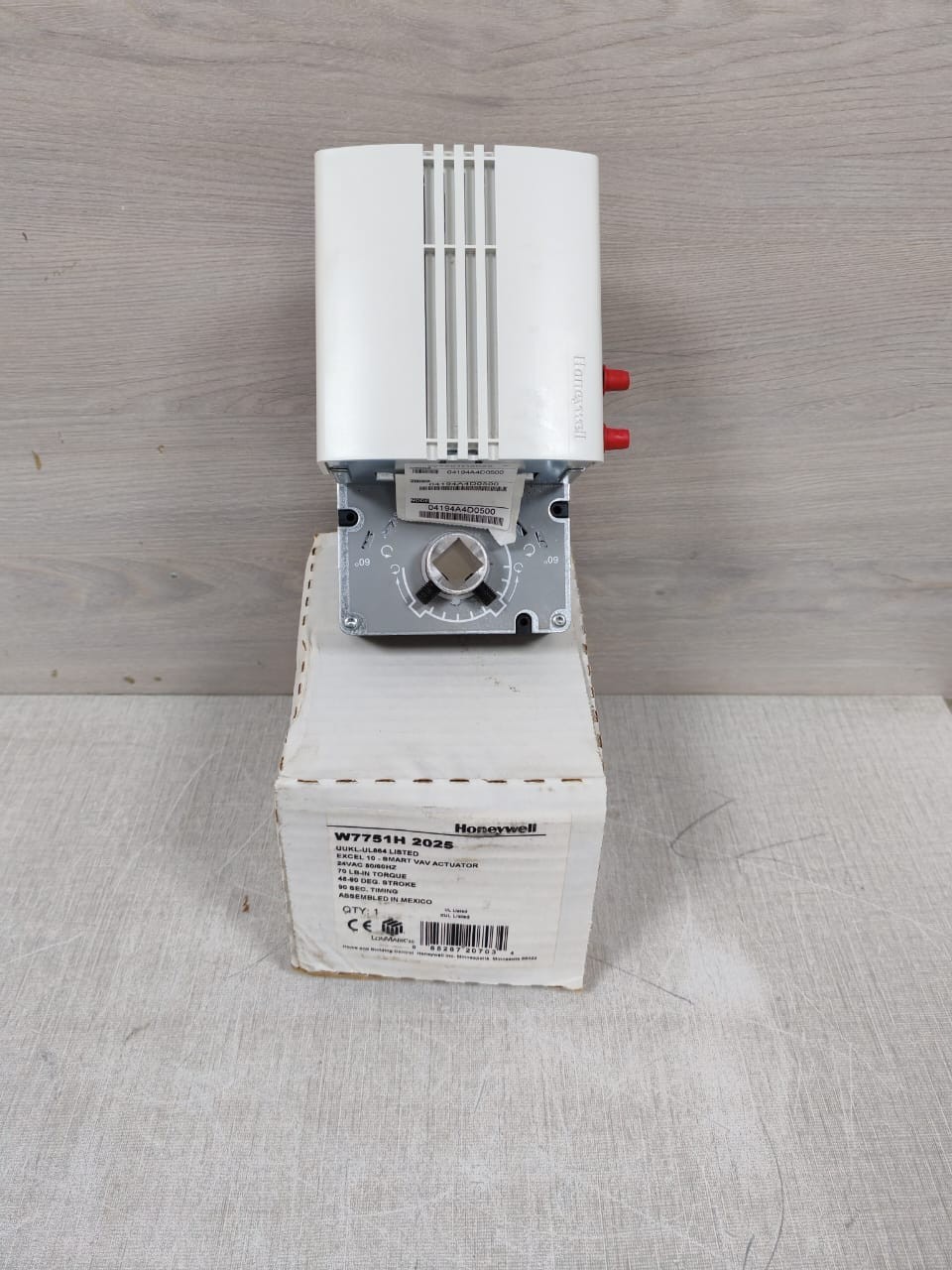 HONEYWELL W7751H 2025 EXCEL 10 SMART VAV ACTUATOR 24VAC