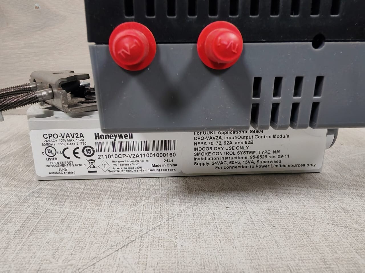 Honeywell HONEYWELL CPO-VAV2A HONEYWELL CPO-VAV2A COMFORTPOINT OPEN COMPACT VAV CONTROLLER 3