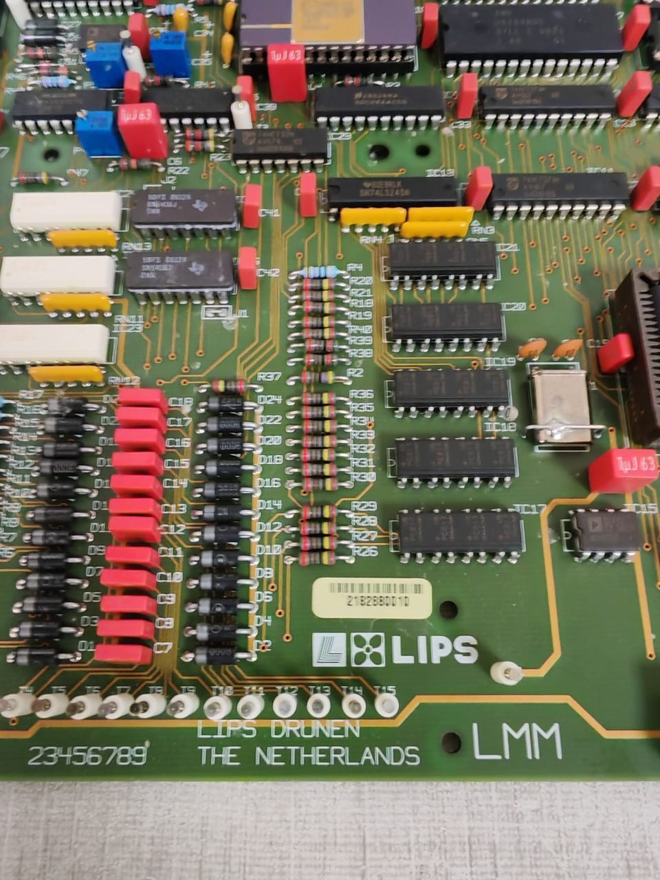 LIPS DRUNEN 23456789 LIPS DRUNEN 23456789 PRINTED CIRCUIT BOARD LMM REV.1 6