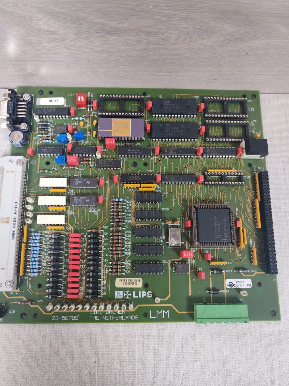 LIPS DRUNEN 23456789 LIPS DRUNEN 23456789 PRINTED CIRCUIT BOARD LMM REV.1 7