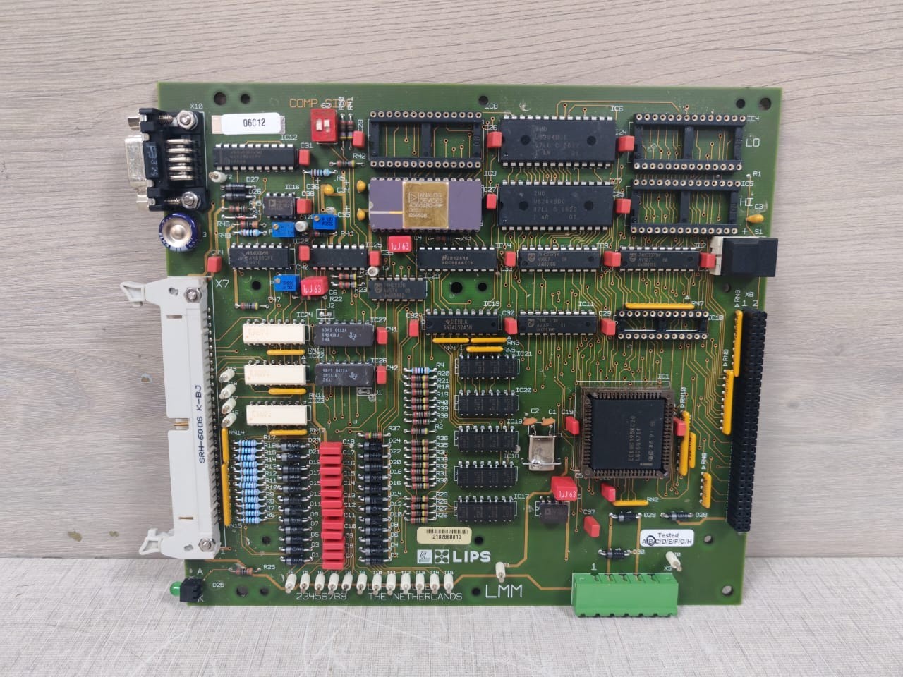 LIPS DRUNEN 23456789 PRINTED CIRCUIT BOARD LMM REV.1