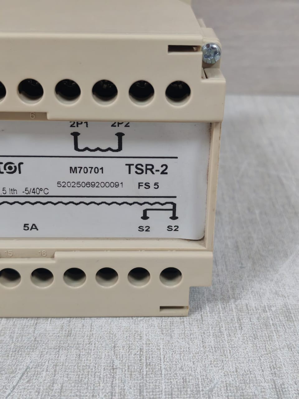 CIRCUTOR TSR-2 M70701 CIRCUTOR TSR-2 M70701 CURRENT SUMMING TRANSFORMER- W/ FILTHY BOX 4