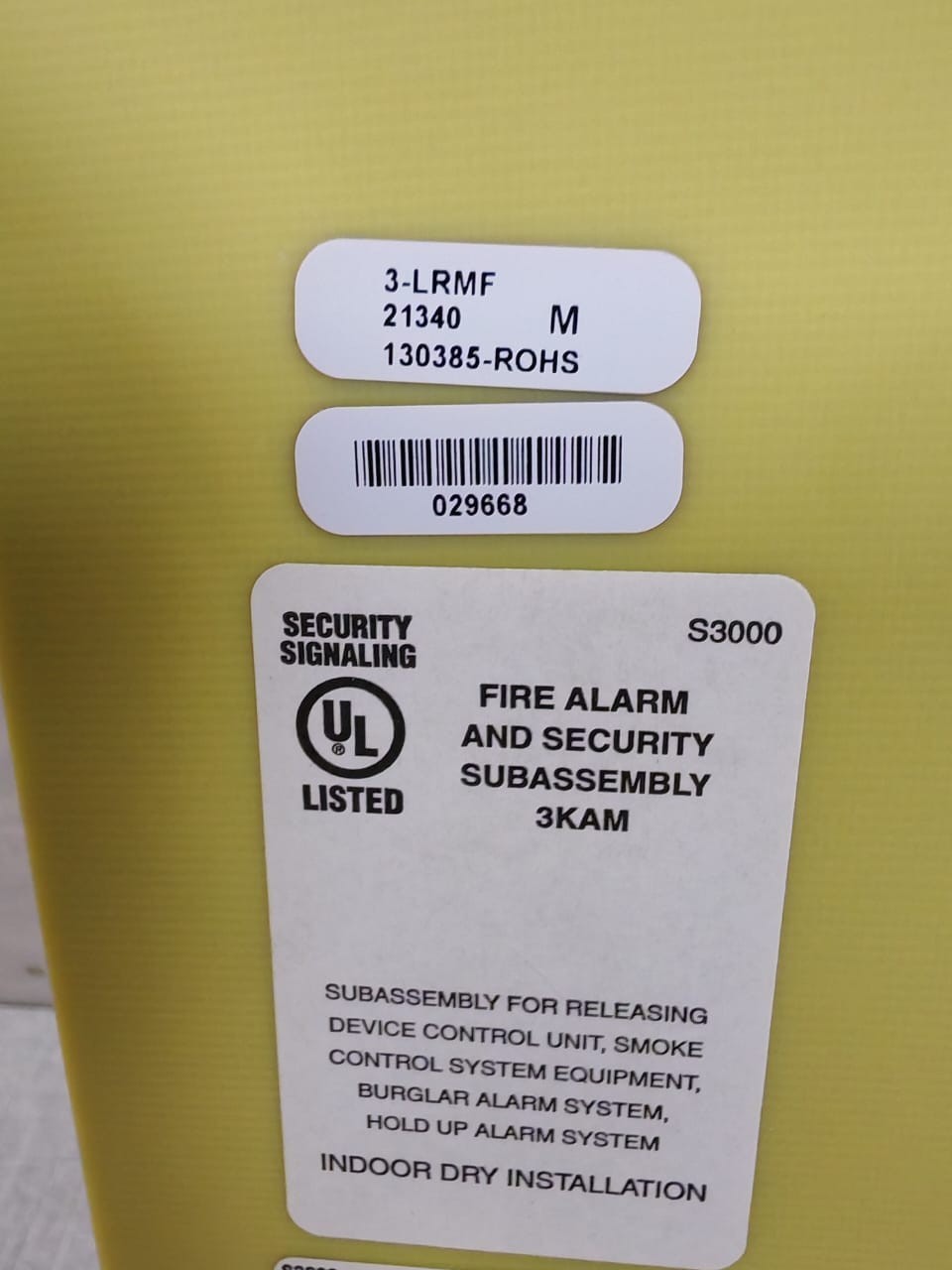 Edwards 3-LRMF 3-LRMF EDWARDS BLANK LRM FILTER 8