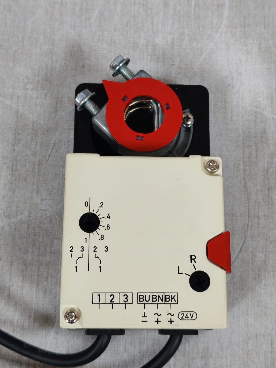 GRUNER 227-024-05-S1 GRUNER 227-024-05-S1 ROTARY ACTUATOR 24VAC/DC 5