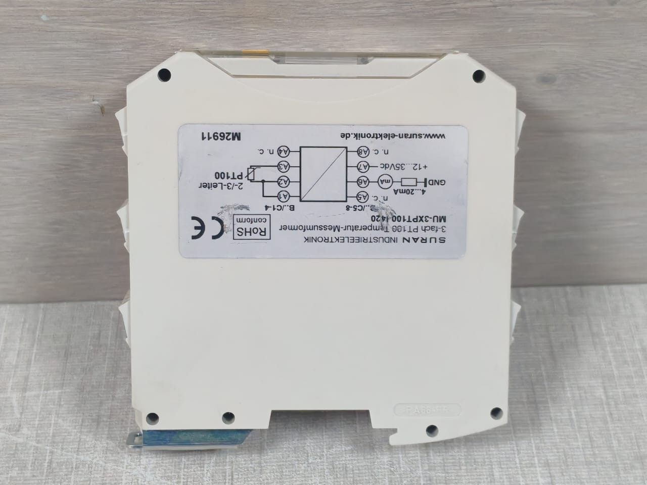 SURAN MU-3XPT100-I420 SURAN MU-3XPT100-I420 Temperature Transmitter 4