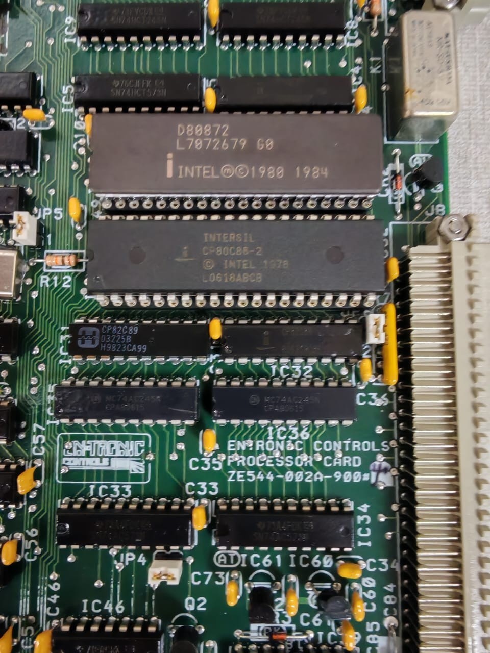 ENTRONIC CONTROLS ZE544-002A-900 ENTRONIC CONTROLS ZE544-002A-900 #4 PROCESSOR CARD 3