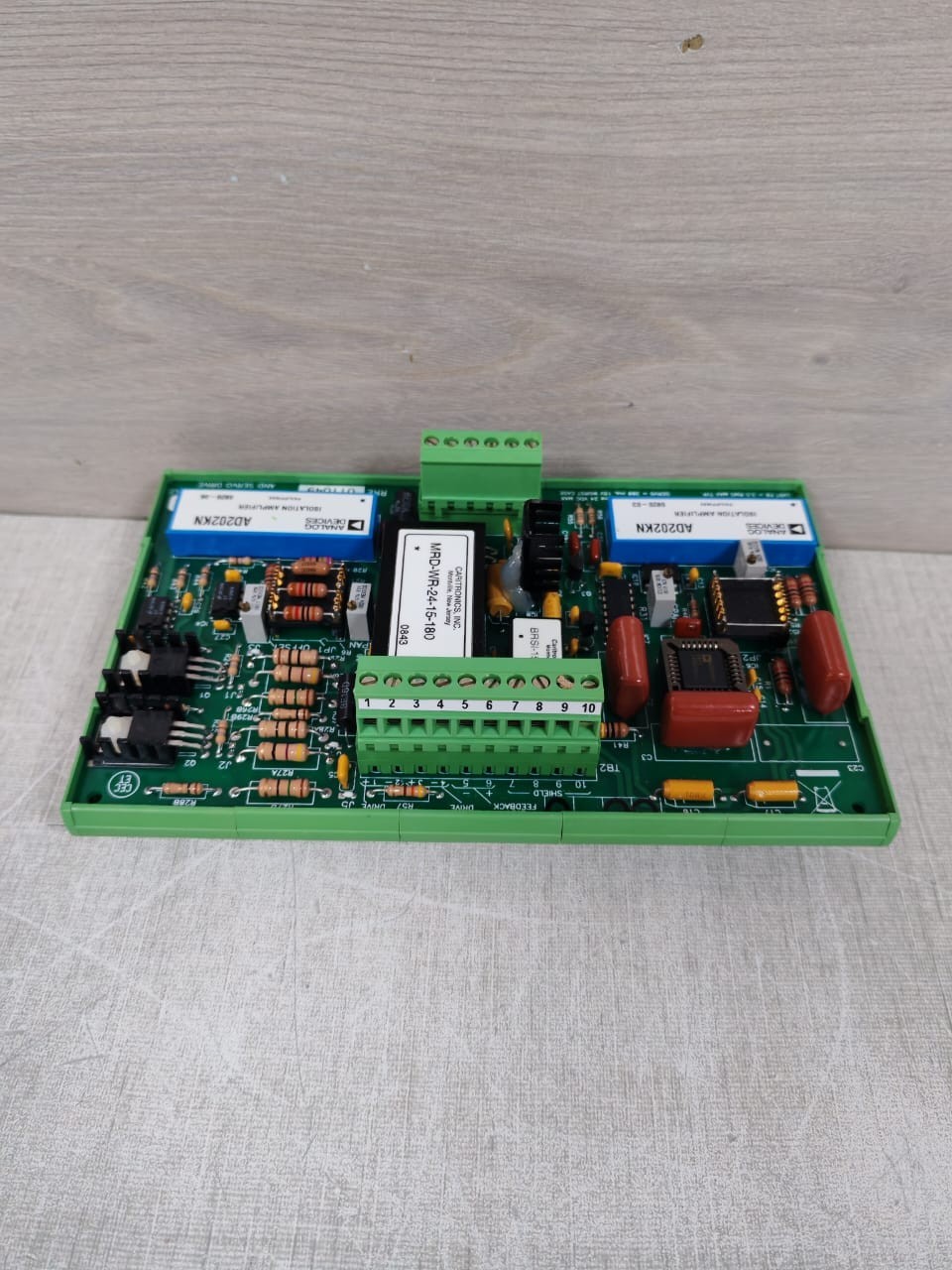 LVDT CONDITIONING 09075E-14 RRE011049 09075E-14 LVDT CONDITIONING MODULE AND SERVO DRIVES 8