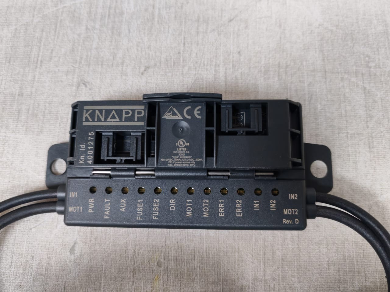 4001275 VBA-3E3A-G20-ZEL/M1L-P2-KNAPP AS-Interface I/O module 4001275 3