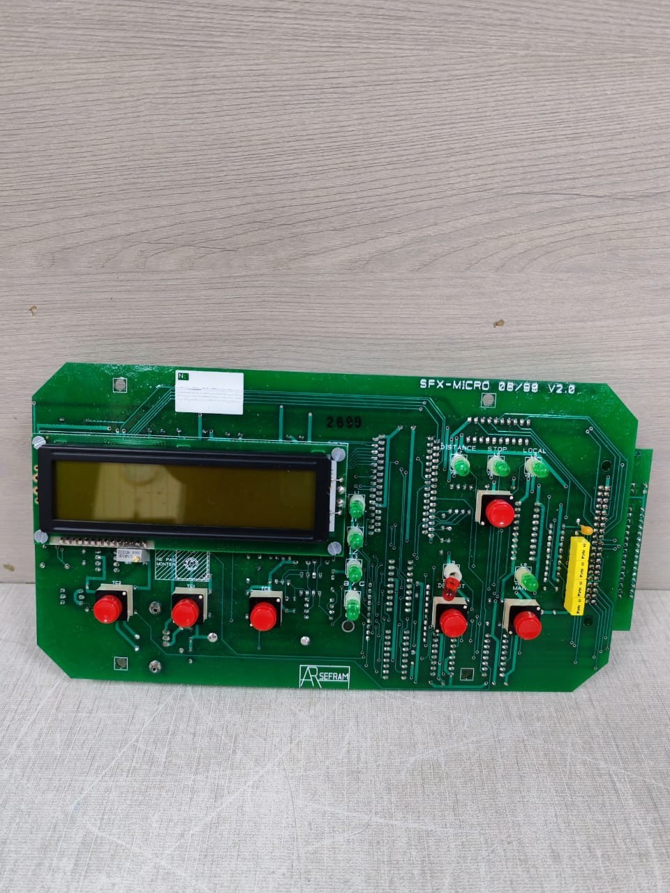 AR SEFRAM SFX-MICRO 08/98 V2.0 AR SEFRAM SFX-MICRO 08/98 V2.0 2