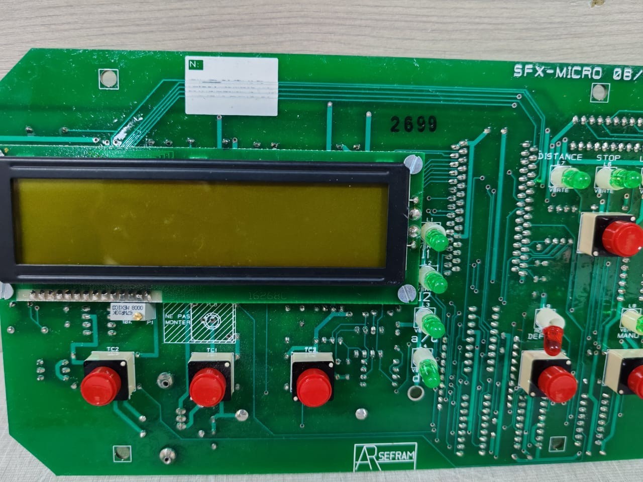 AR SEFRAM SFX-MICRO 08/98 V2.0 AR SEFRAM SFX-MICRO 08/98 V2.0 6