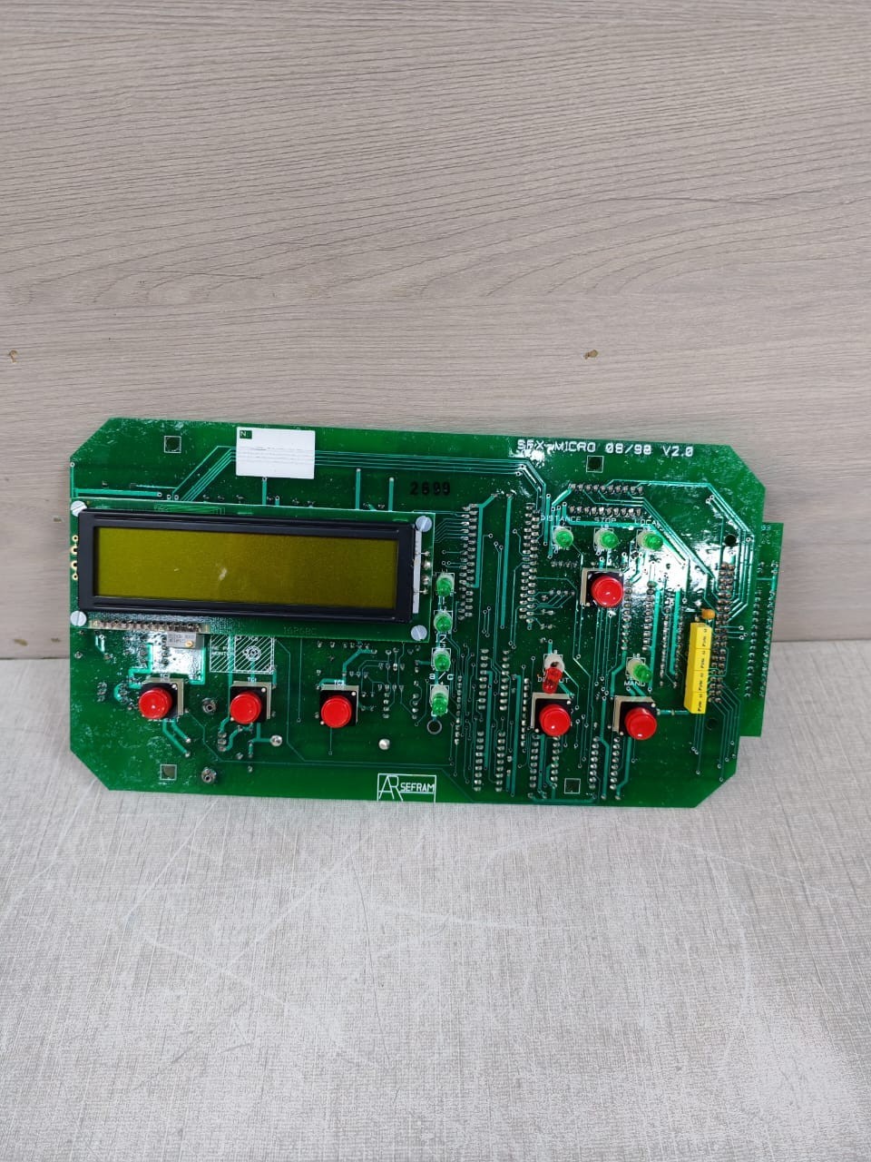 AR SEFRAM SFX-MICRO 08/98 V2.0