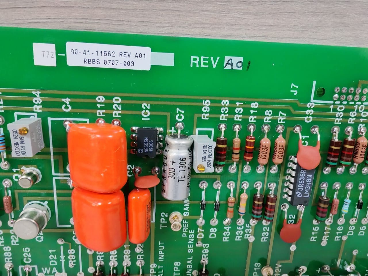 CYBEREX PC 26084-1 CYBEREX INC AC STATIC SWITCH CONTROL ASSY PC 26084-1 REV E COMP SD 3