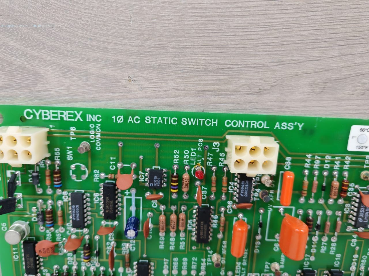 CYBEREX PC 26084-1 CYBEREX INC AC STATIC SWITCH CONTROL ASSY PC 26084-1 REV E COMP SD 5