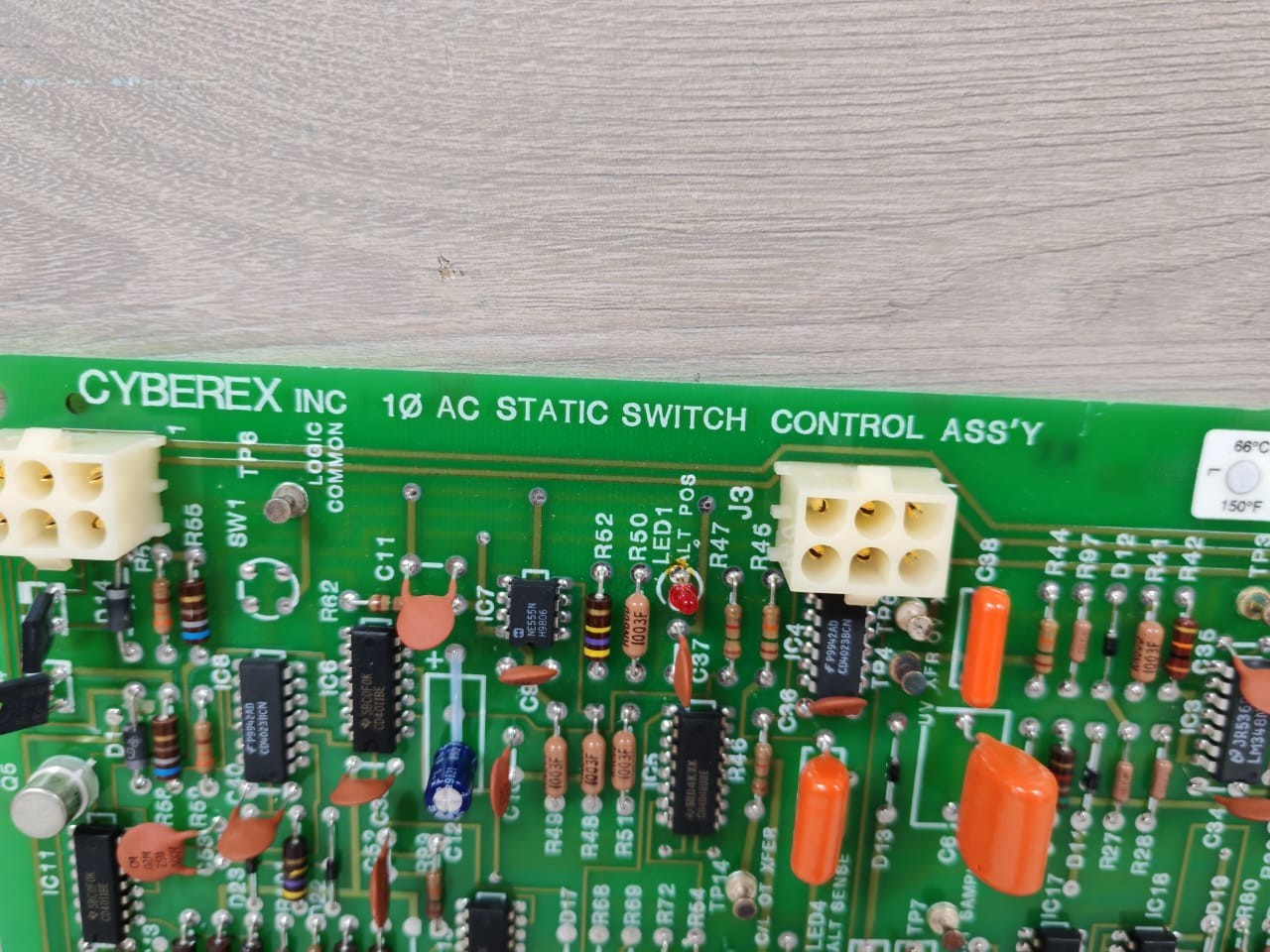 CYBEREX PC 26084-1 CYBEREX INC AC STATIC SWITCH CONTROL ASSY PC 26084-1 REV E COMP SD 9