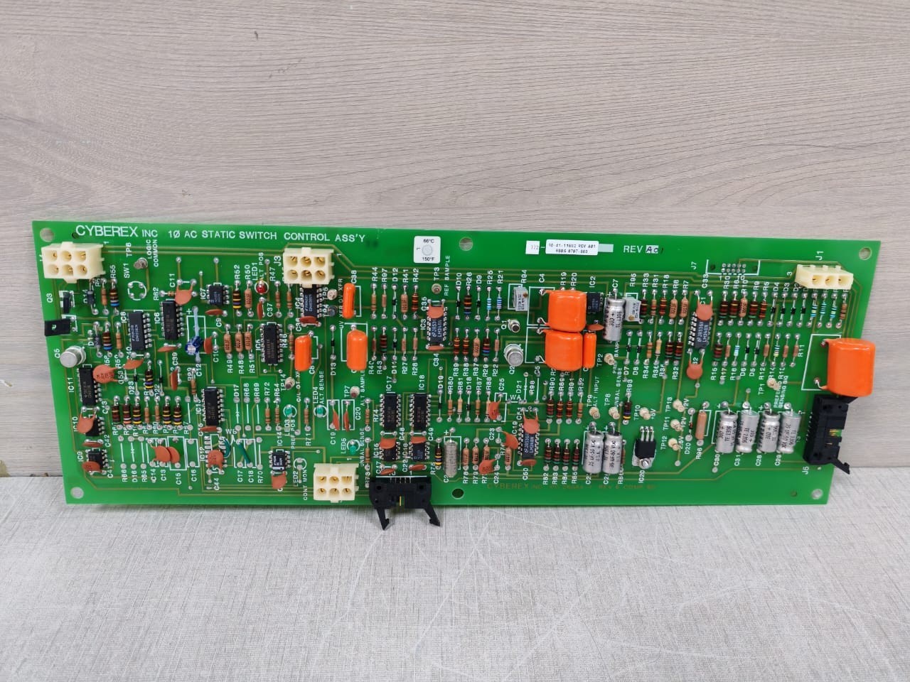 CYBEREX INC AC STATIC SWITCH CONTROL ASSY PC 26084-1 REV E COMP SD