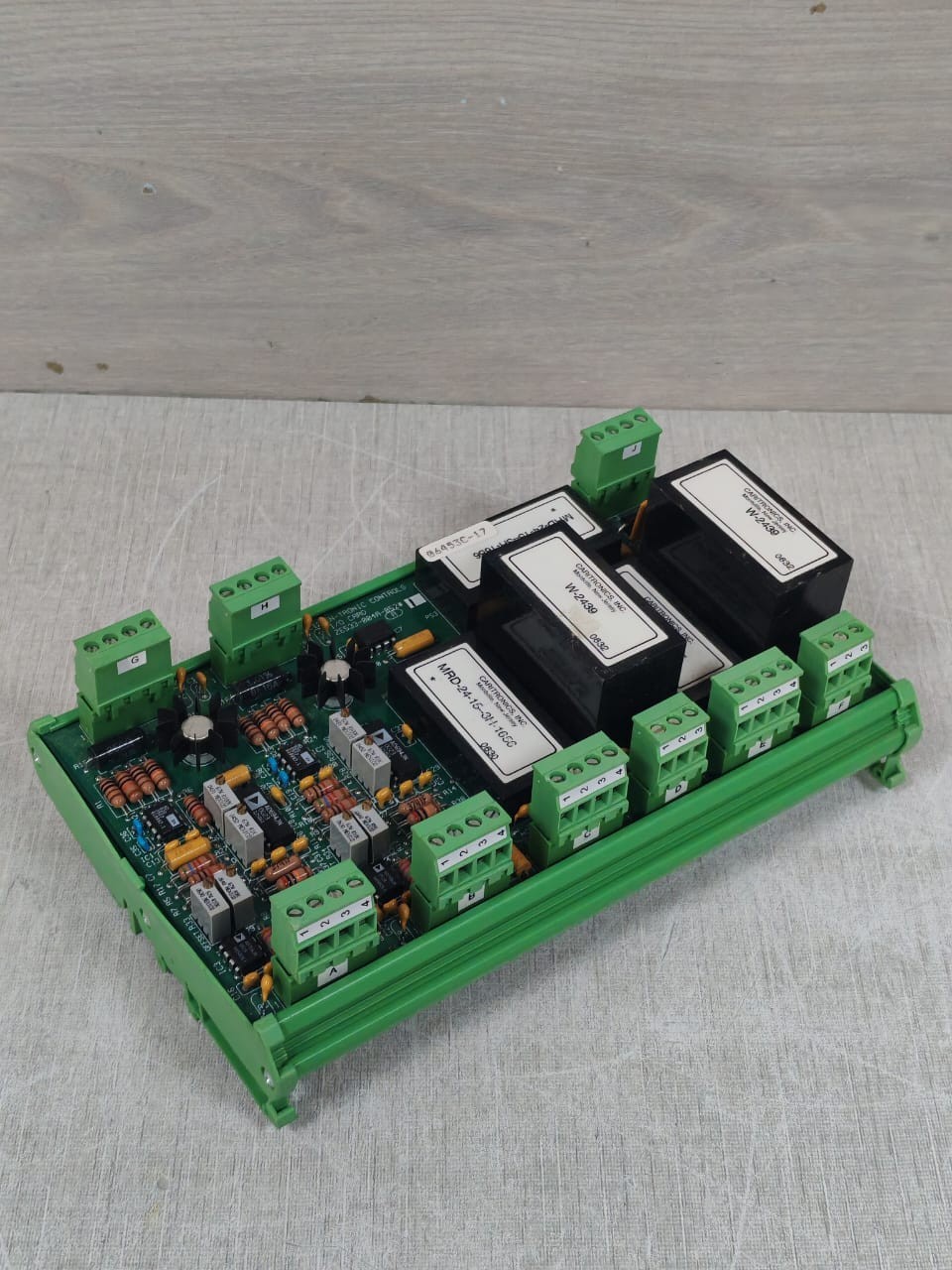 EN-TRONIC CONTROL ZE533-004A-852-1 EN-TRONIC CONTROLS I/O CARD ZE533-004A-852- BOARD MODULE 2
