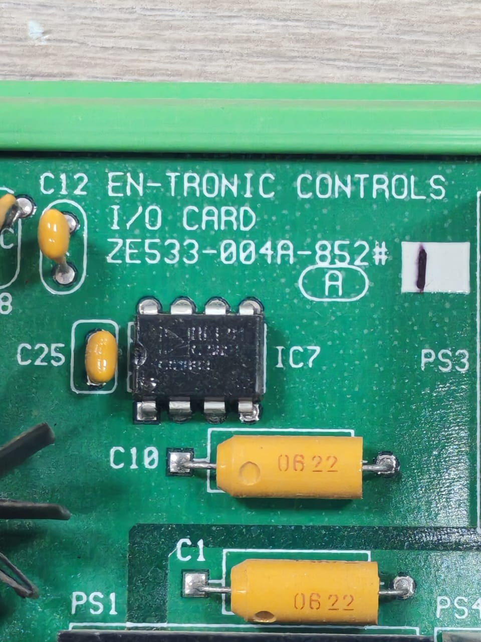 EN-TRONIC CONTROL ZE533-004A-852-1 EN-TRONIC CONTROLS I/O CARD ZE533-004A-852- BOARD MODULE 4