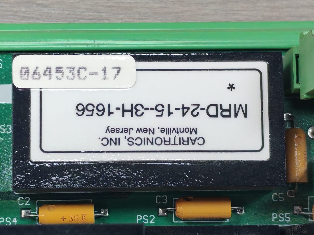 EN-TRONIC CONTROL ZE533-004A-852-1 EN-TRONIC CONTROLS I/O CARD ZE533-004A-852- BOARD MODULE 5