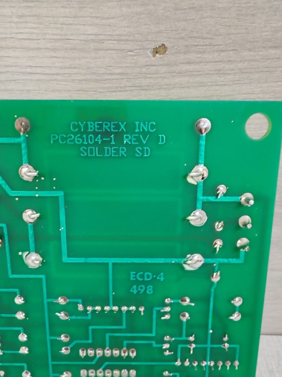 CYBEREX PC26104-1 CYBEREX INC PC26104-1 REV D SOLDER SD 5
