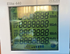 CEWE ELITE 440 TYPE D3B 440-445 CEWE INSTRUMENT ELITE 440 TYPE D3B 440-445 MULTI FUNCTION ELECTRIC METER 3