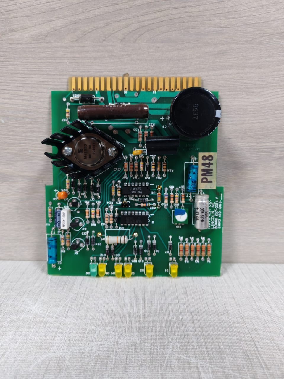 NOTIFIER 410-1906 NOTIFIER 237-0311-F BOARD 410-1906-E CARD 2