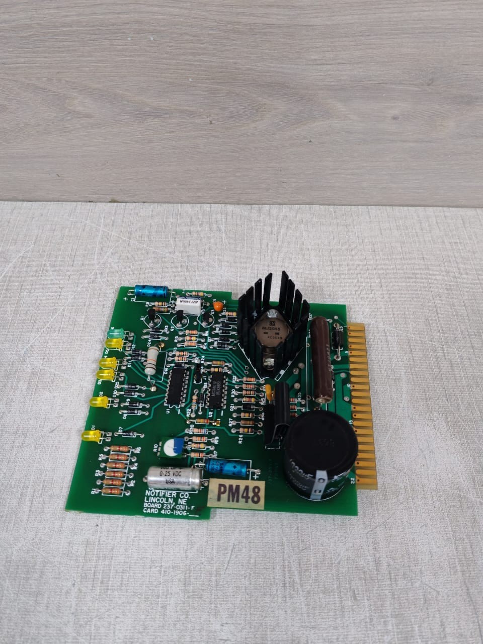 NOTIFIER 410-1906 NOTIFIER 237-0311-F BOARD 410-1906-E CARD 7
