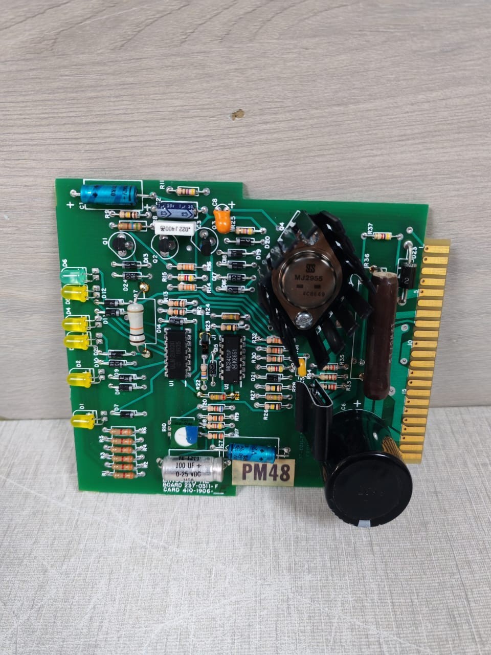NOTIFIER 237-0311-F BOARD 410-1906-E CARD