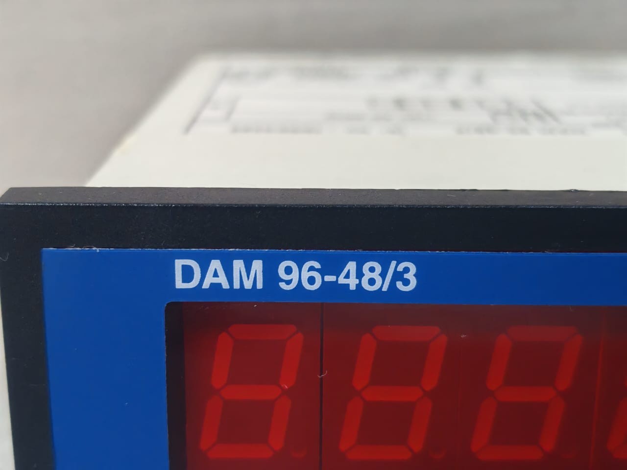 CELSA DAM 96-48/3 CELSA DAM 96-48/3 DIGITAL PANEL METERS 110VAC - TRIED & TESTED 4