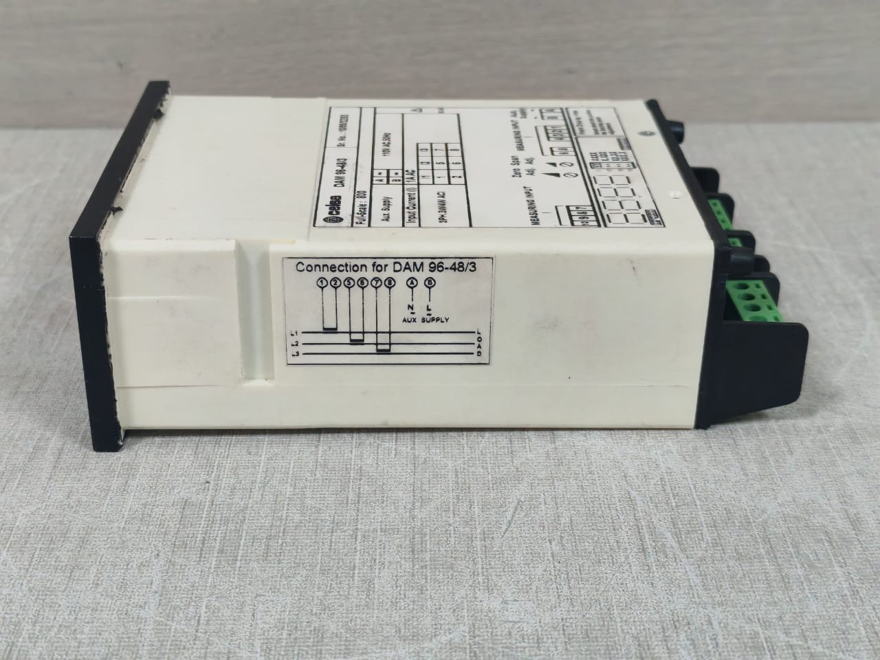 CELSA DAM 96-48/3 CELSA DAM 96-48/3 DIGITAL PANEL METERS 110VAC - TRIED & TESTED 9