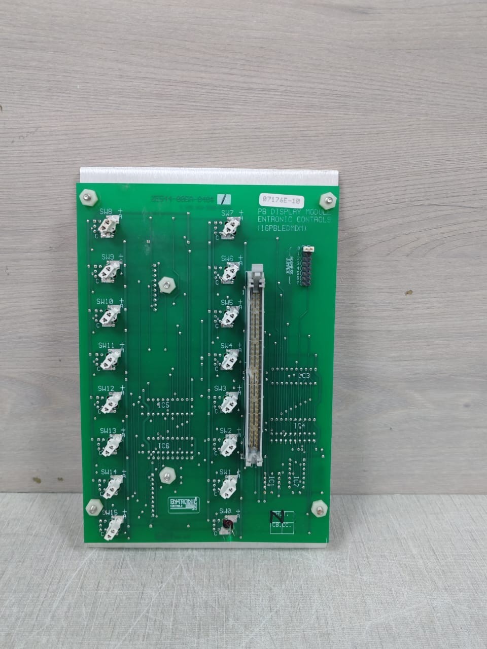 ENTRONIC CONTROLS ZE544-005A-840 ENTRONIC CONTROLS ZE544-005A-840 #1 PB DISPLAY MODULE 7