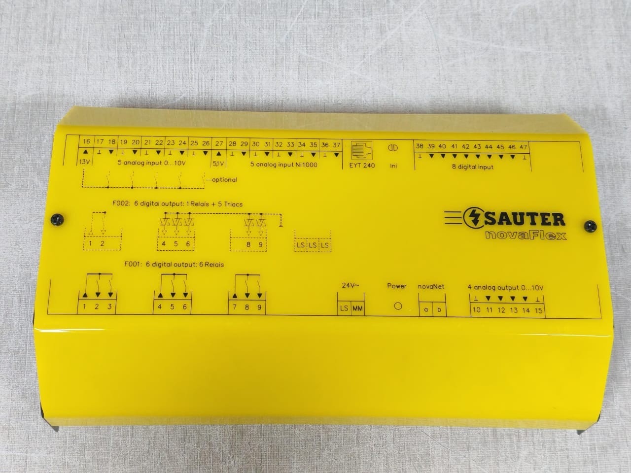 Sauter EYR-203 SAUTER EYR 203 F001 NOVAFLEX UNIVERSAL CONTROLLER 24V 9